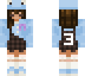 skin for an event team blue number 3 cancer ribbon remake