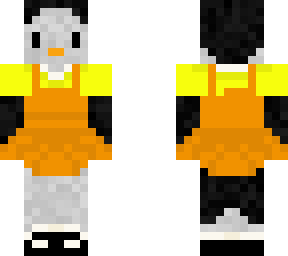 squid game doll penguin