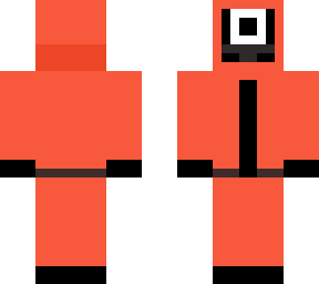squid game guard with the square