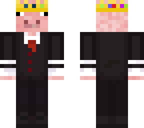 technoblade in a suit
