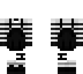 black and white