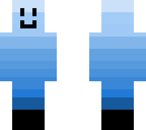 black to blue