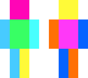 color plain skin (trying to get my skin glitchy theme)
