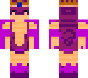 crab king evil blue to purple