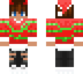 demon anime boy (christmas)