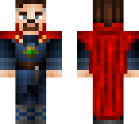 doctor strange with eye of agamotto and cloak of levitation