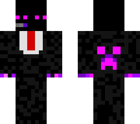 enderman in a coat