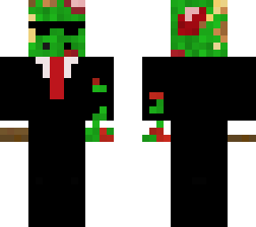 giraffe zombie with suit (more mutated)