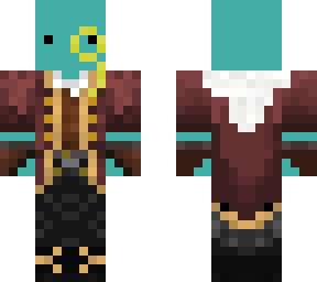 monocle townsperson minecraft skin