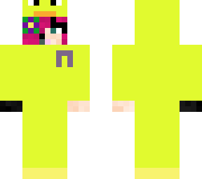 my skin in a duckie ouffit! just my skin i forgot the ribbon