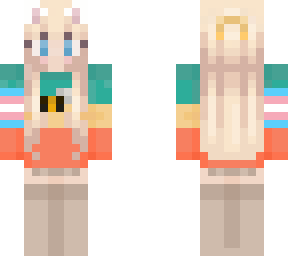 nikki cat ears minecraft skin!