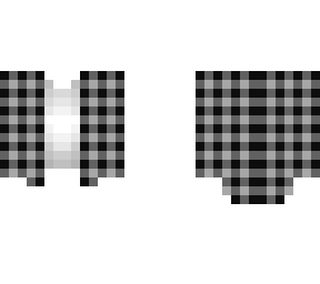 ob - black & gray checkered coat
