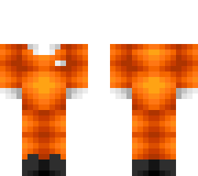 ob - prison jumper w/ white sleeves