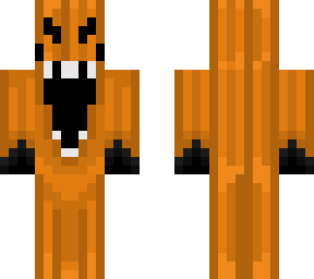 pumpkin halloween skin