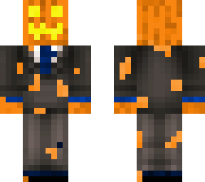 pumpkin head man with suit for my yt channel