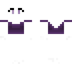purple base and white gloves