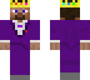 purple steve, crown