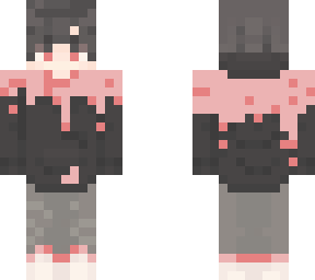 red and black hoodie