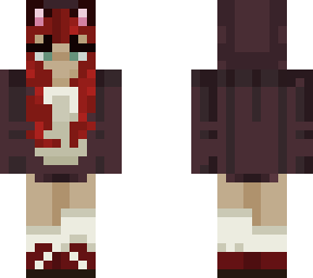 red haired cat girl <3