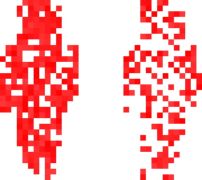 red pixel man