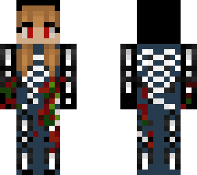 skeleton /zombie girl