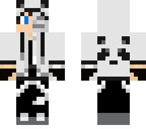 skeleton panda boy