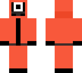 squid game guard with the square
