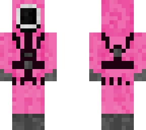 squid game pink soldier (circle)