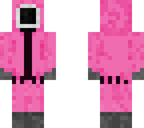 squid game pink soldier (square)