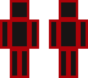 #ac0209 outline skin
