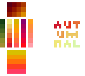a u t u m n a l ~ p a l l e t t e s