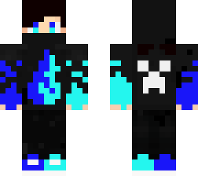 baarking dark blue and sky blue