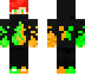 baarking green and orange