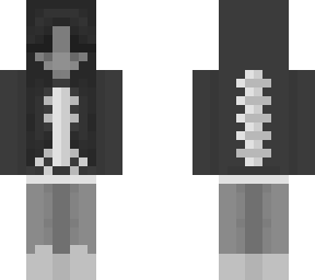 black and white