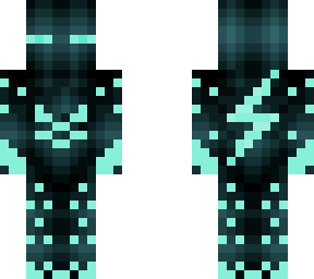 blue guy enderman