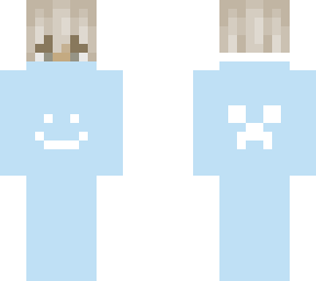 blue ice boy white hair