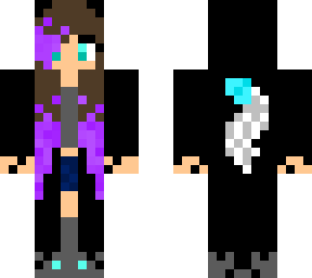 cape with purple tips