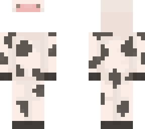 cow onsie (outer layer only)