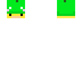 duck o wearing a frog beanie (idk- i tried making a frog)