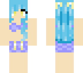 edited mermaid skin