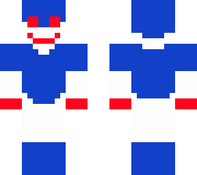evil ghost fighter in dark blue armer