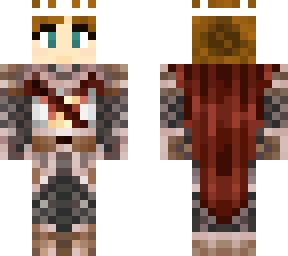 girl knight with cape ii