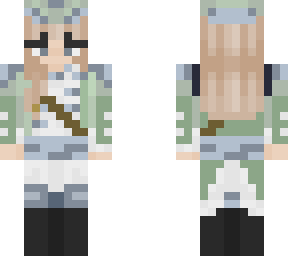 green, blue lmanberg girl skin <3