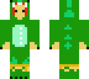 green dinosaur free fire
