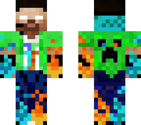 green shirt herobrine