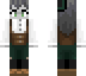 grey girl (and green a little)