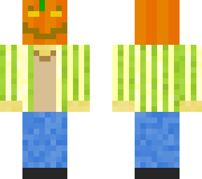 halloween pumpkin head guy