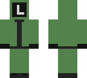 luigi as squid game guard