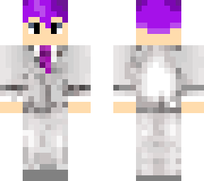 man in a white suit