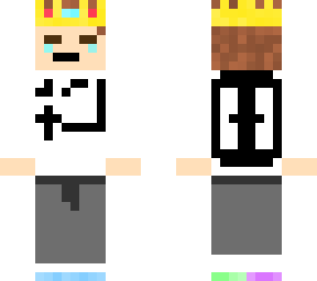 my official minecraft skin that i'll wear from now on
